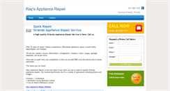 Desktop Screenshot of orlandoappliancerepairs.net