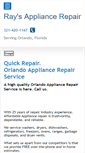 Mobile Screenshot of orlandoappliancerepairs.net